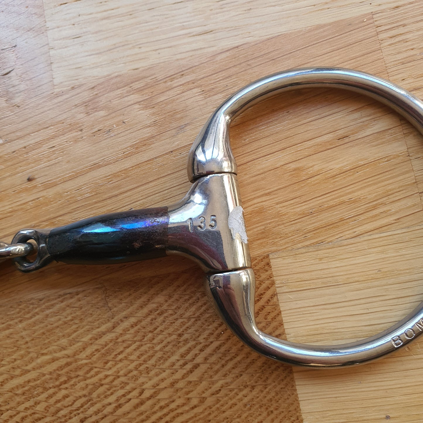 Bombers elliptical lozenge eggbutt bit. Brand new - Robyn's Tack Room
