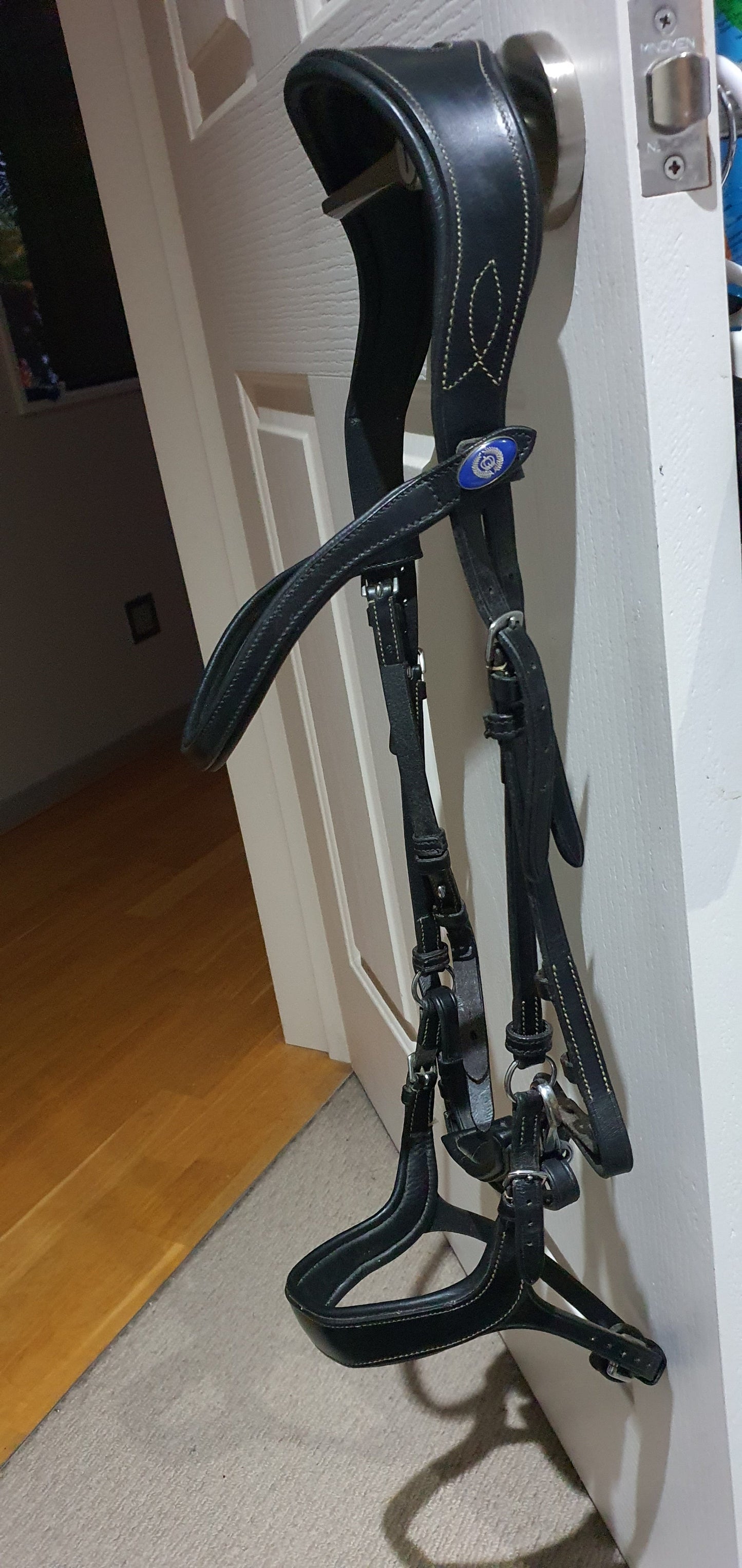 PS of Sweden black Pioneer bridle, cob size
