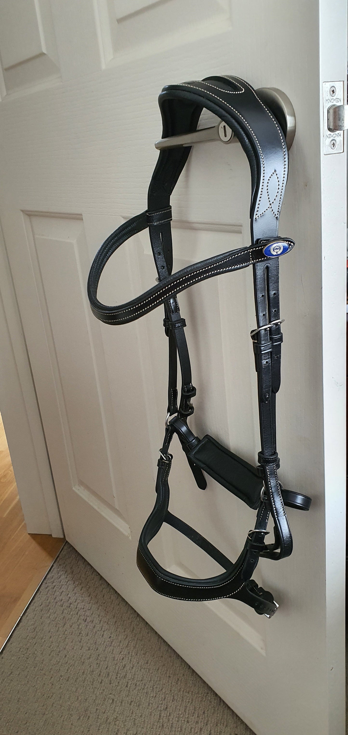PS of Sweden black Pioneer bridle, cob size