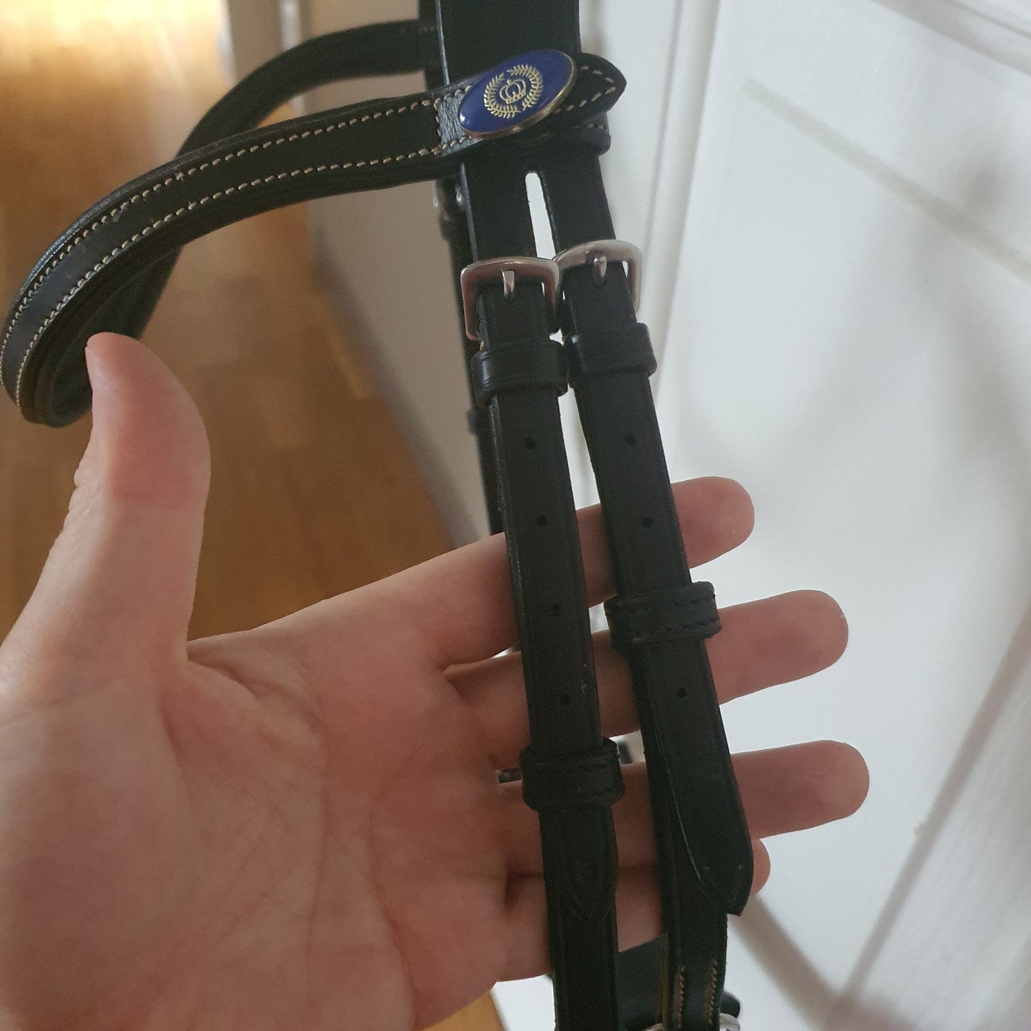 PS of Sweden black Pioneer bridle, cob size