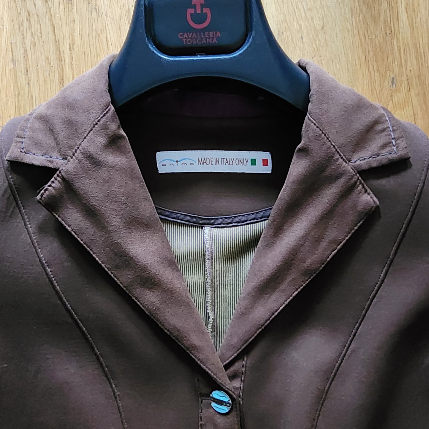Animo brown Show Jacket ladies size 8 (i40)
