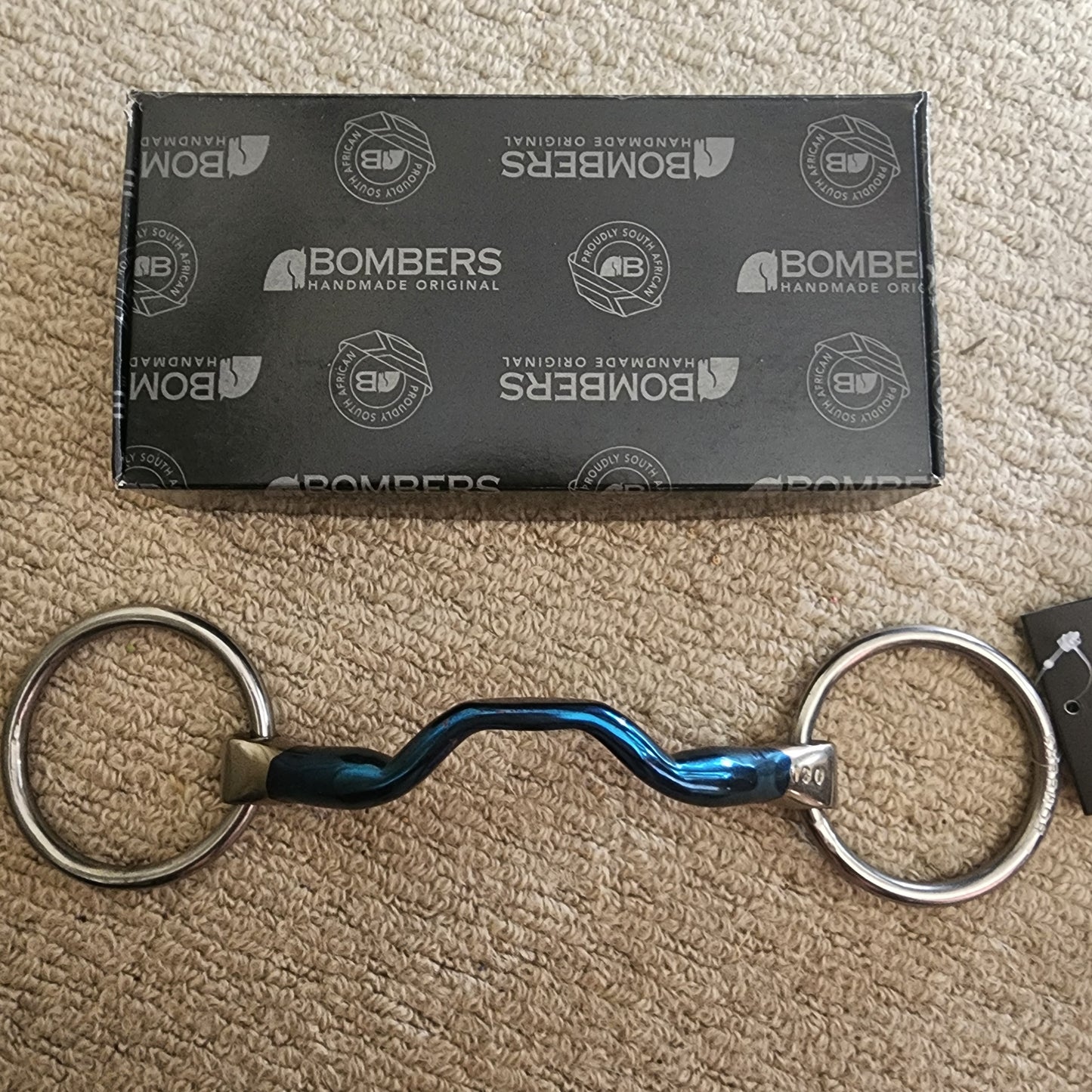Bombers loose ring happy tongue bit