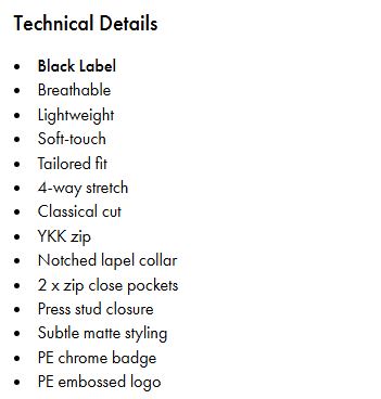 Premier Equine Evinco Girls Competition Jacket - Jet Black