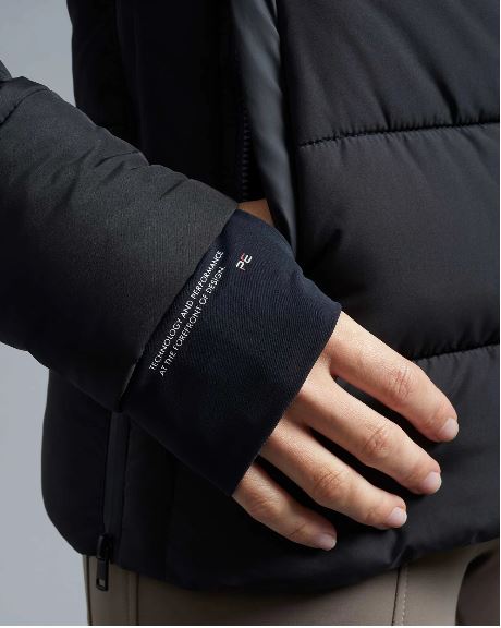 Premier Equine Casella Ladies Quilted Jacket (Black)