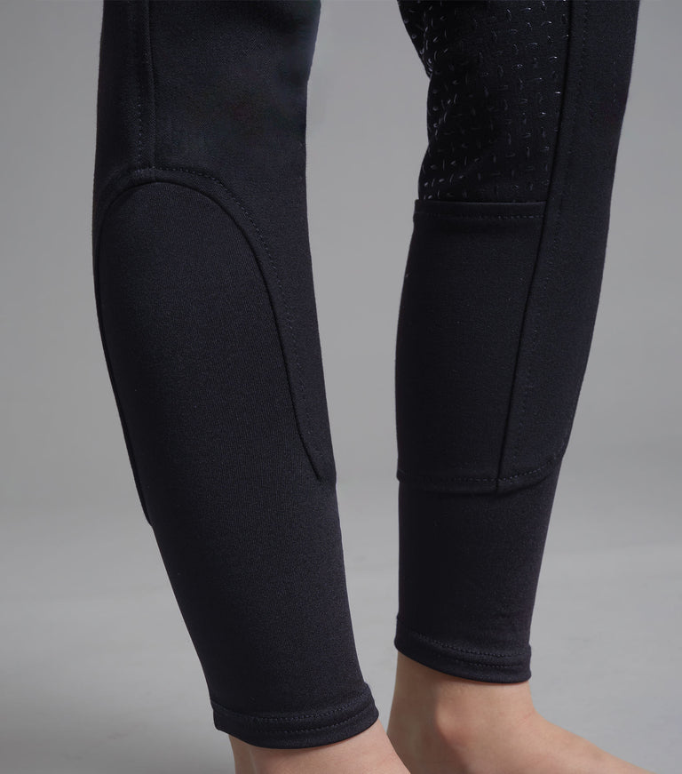 Premier Equine Brava Girls Full Seat Gel Riding Breeches (navy)