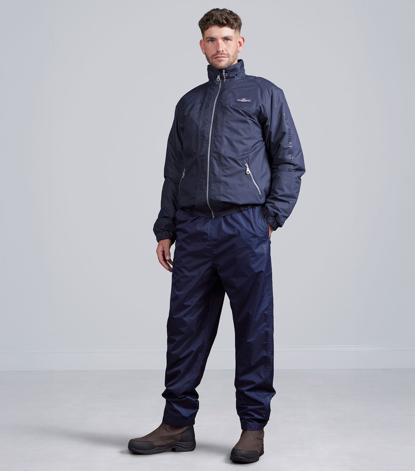 Description:Bronte Men’s Waterproof Trousers Navy_Colour:Navy_Position:6