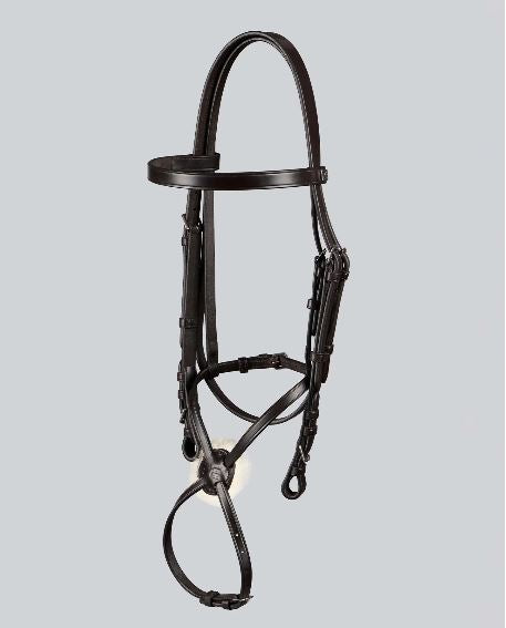 Premier Equine Exercise/Racing Bridle with Grackle Noseband