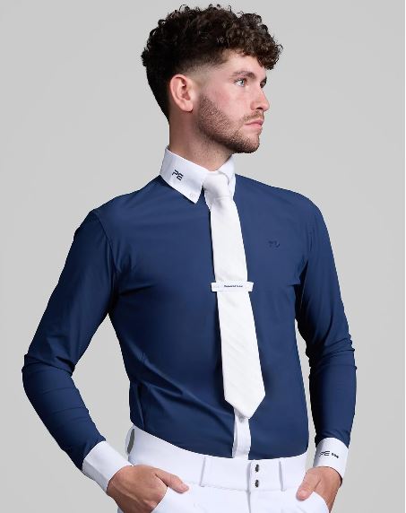 Premier Equine Andate Men's Long Sleeve Show Shirt