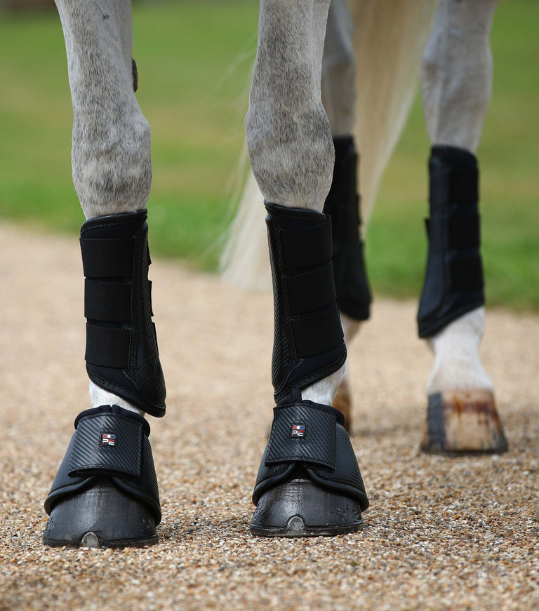Premier Equine Carbon Air-Tech Single Locking Brushing Boots