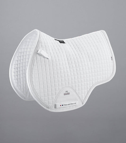 PE Close Contact European Cotton Saddle Pad - GP/Jump Square