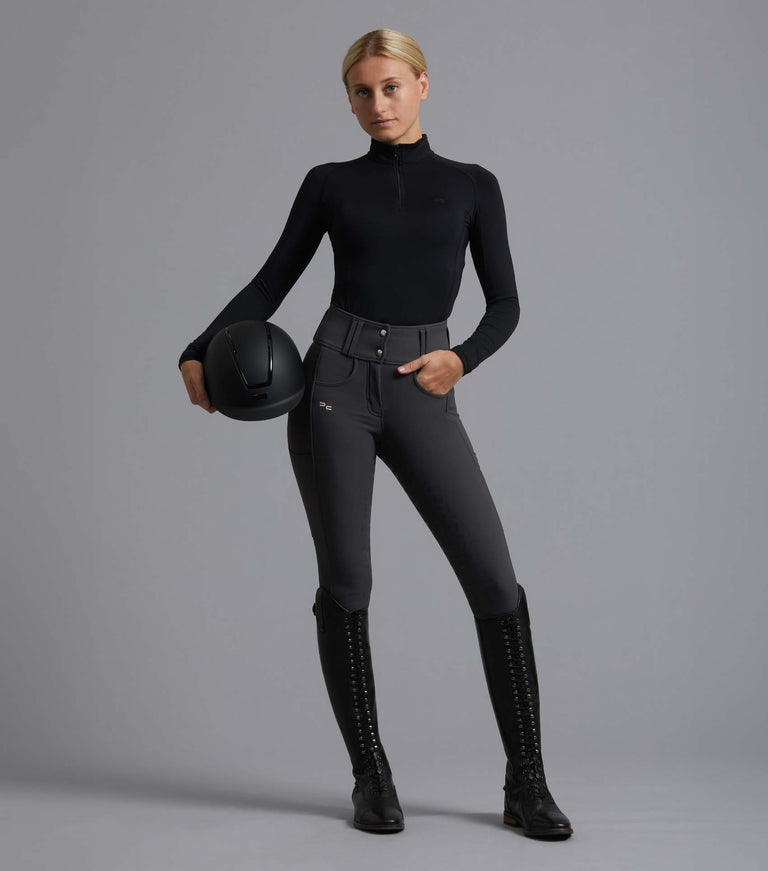 PE Coco II Ladies Gel Full Seat Riding Breeches, high waisted