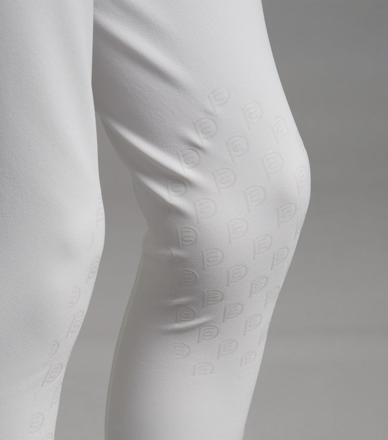 Premier Equine Derby Boy's Competiton Riding Breeches (white)