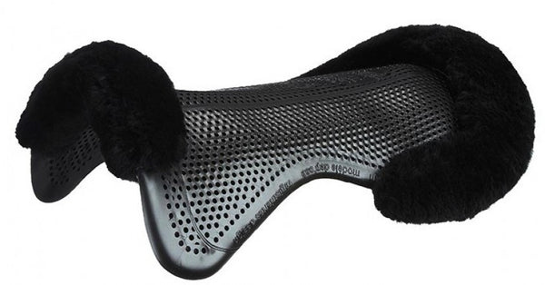 Acavallo Therapy Gel Half Pad with Sheepskin Edge