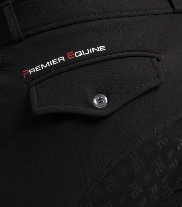 Premier Equine Levanzo Men's Full Seat Gel Riding Breeches (beige, navy, grey or black)