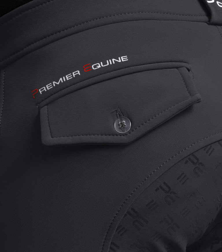 Premier Equine Levanzo Men's Full Seat Gel Riding Breeches (beige, navy, grey or black)