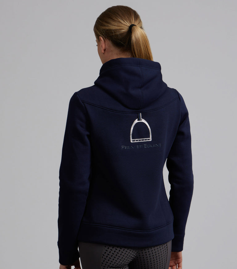 Premier Equine Lucia Ladies Hoodie (Navy)