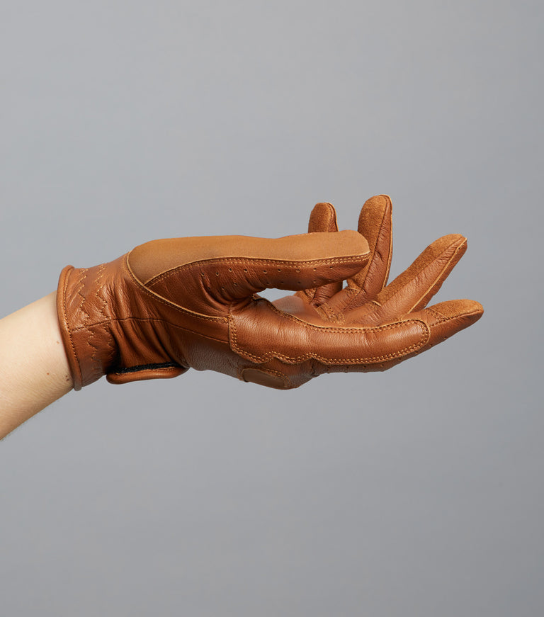 Premier Equine Mizar Ladies Leather Riding Gloves