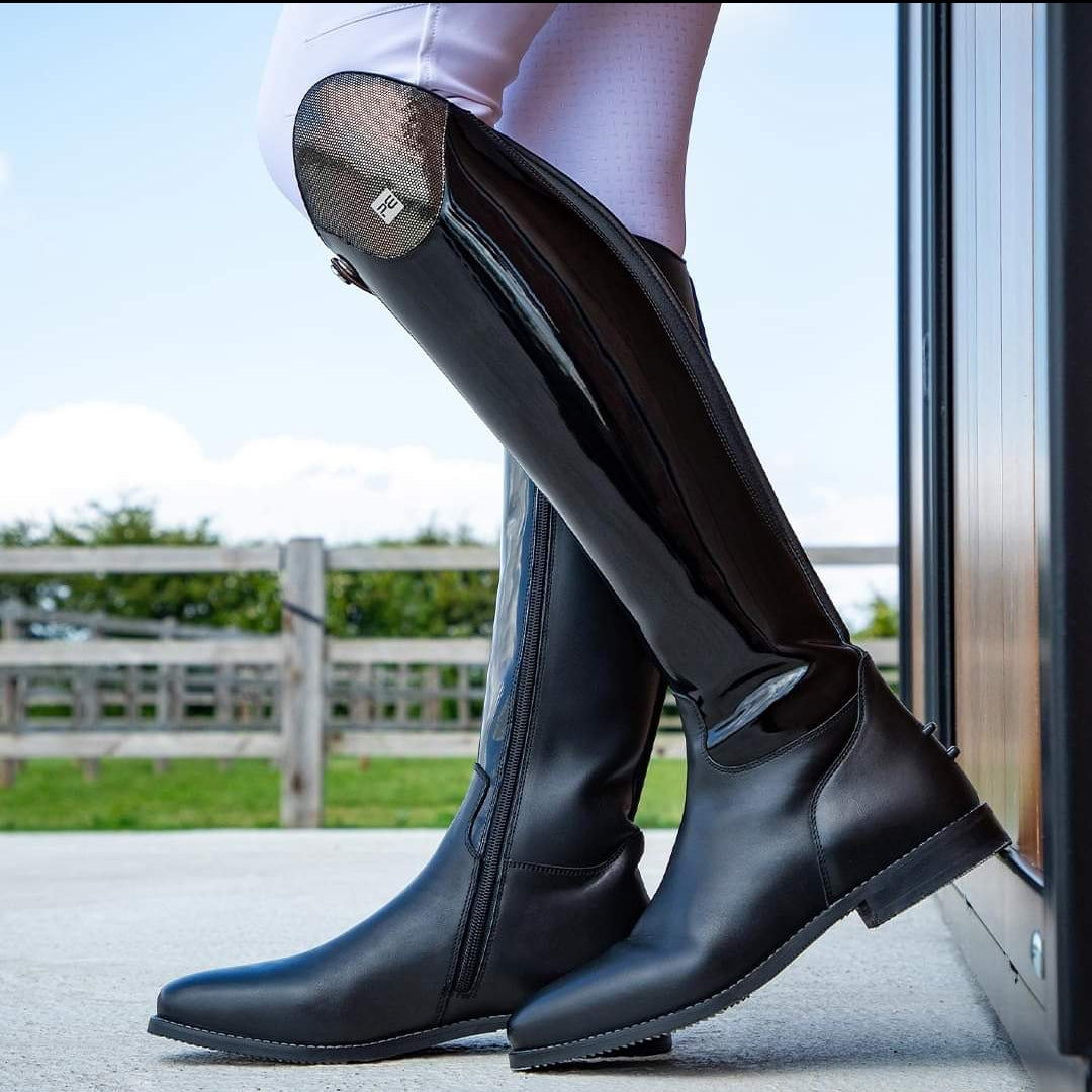 Premier Equine Levade Ladies Leather Dressage Riding Boot ( Black) - Robyn's Tack room â ROBYN'S