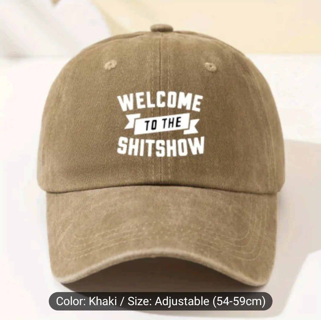 Cap for team leader or crew! (Welcome to the shitshow!)