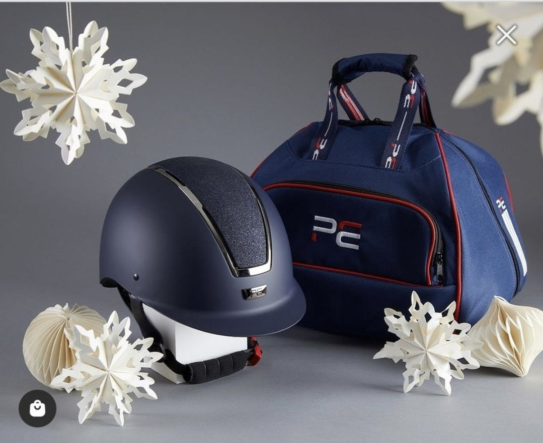 Premier Equine Odyssey Horse Riding Helmet - navy