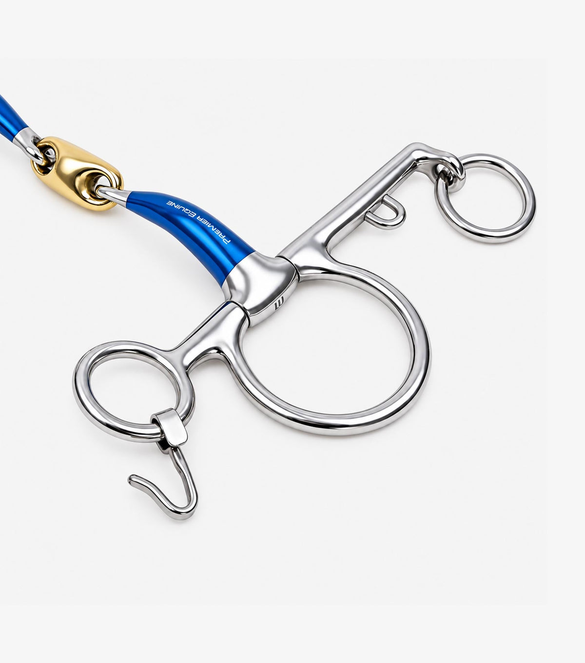 Premier Equine Sweet Iron Pelham Long Curb with Aurion Lozenge