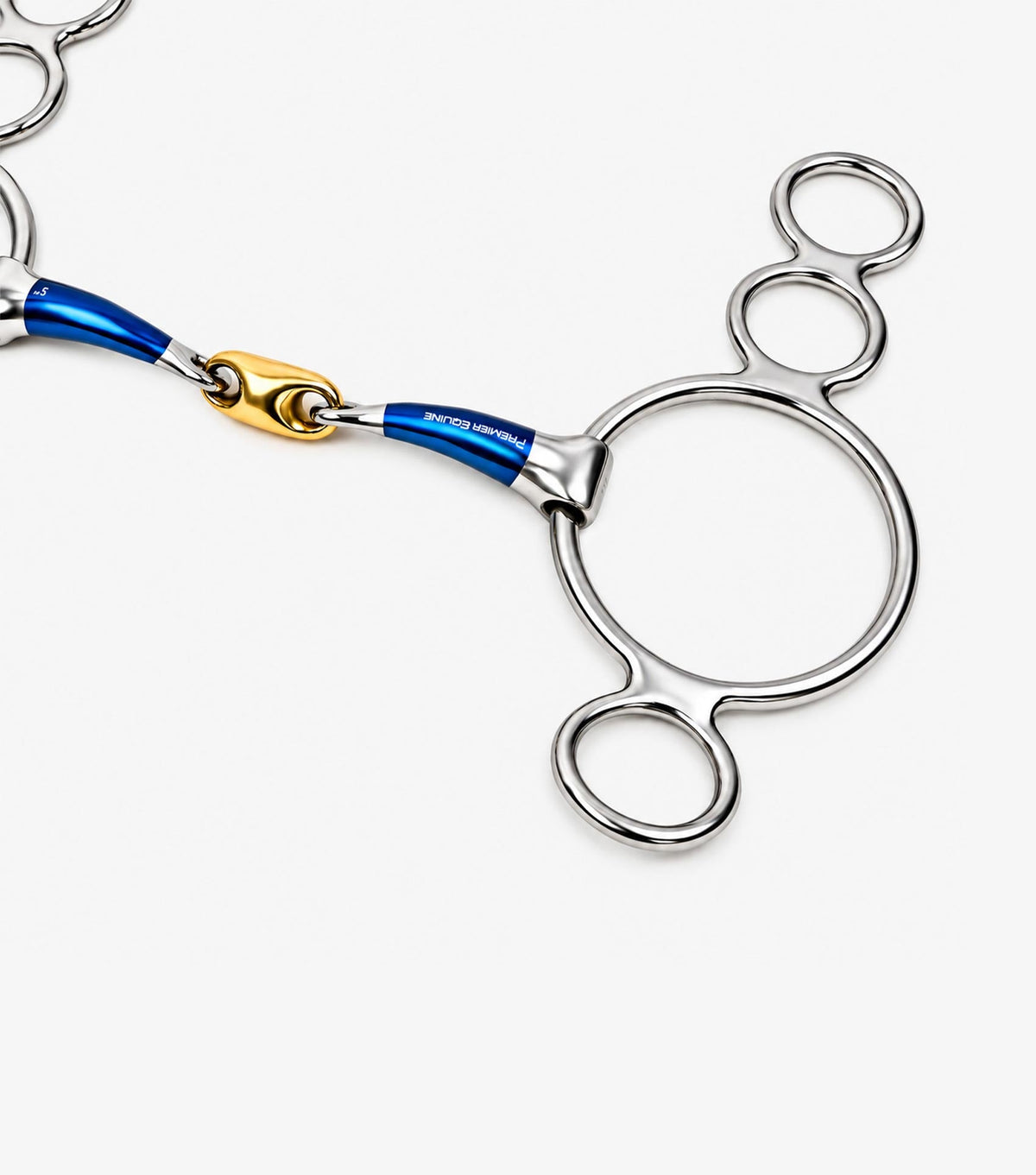 Premier Equine Sweet Iron Three Ring Elevator with Aurion Lozenge
