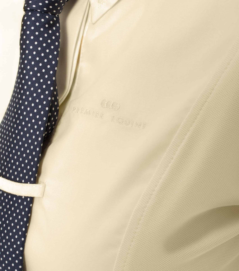 Premier Equine Tessa Ladies Long Sleeve Tie Show Shirt (cream or white)