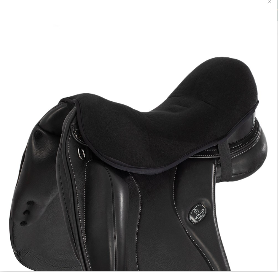 Acavallo Seat Saver Gel Pad Ortho-Coccyx - 20mm thickness (Gel in, Dri-Lex out)