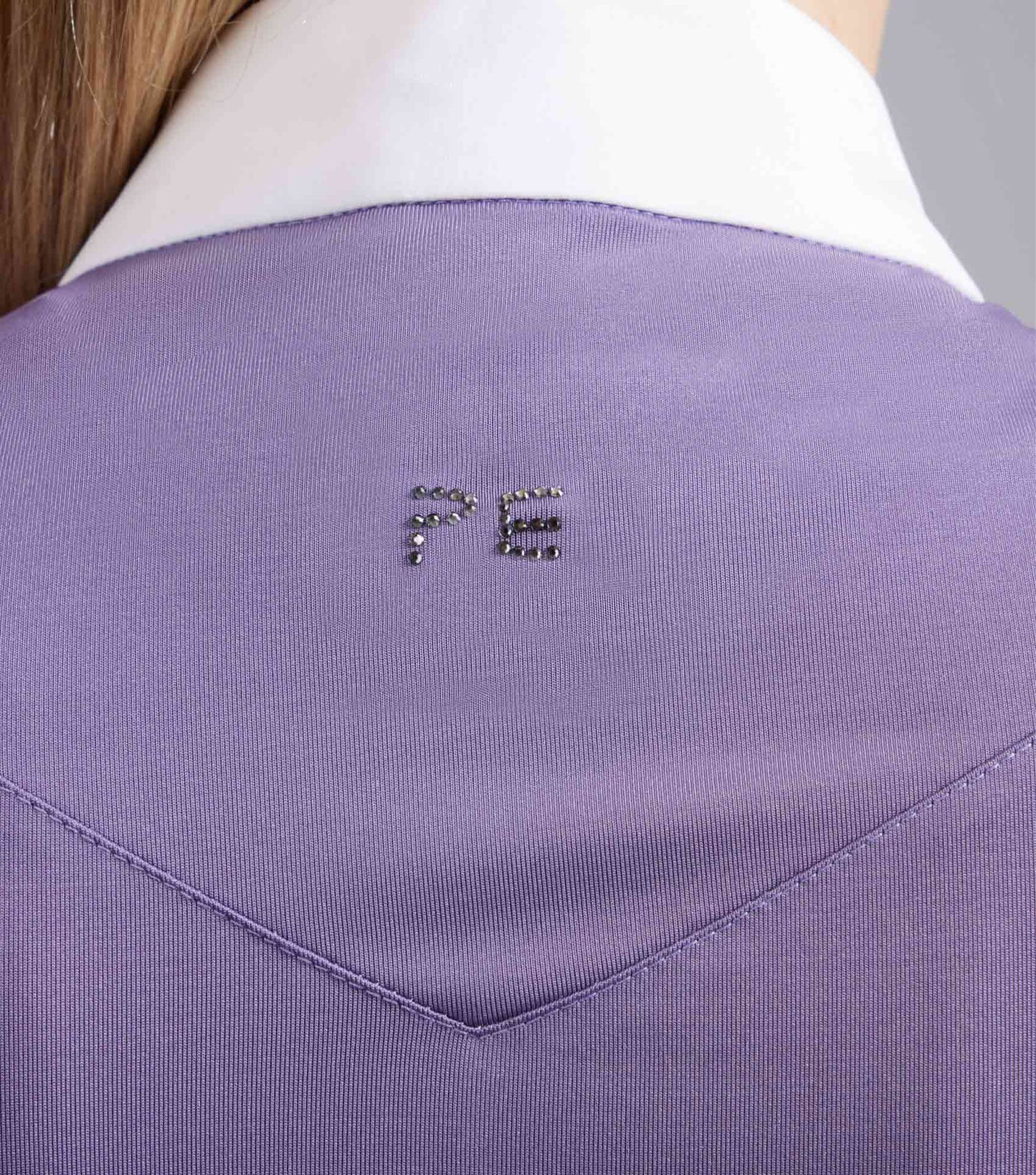 Description:alani short sleeved riding top_Colour:Amethyst_Position:4