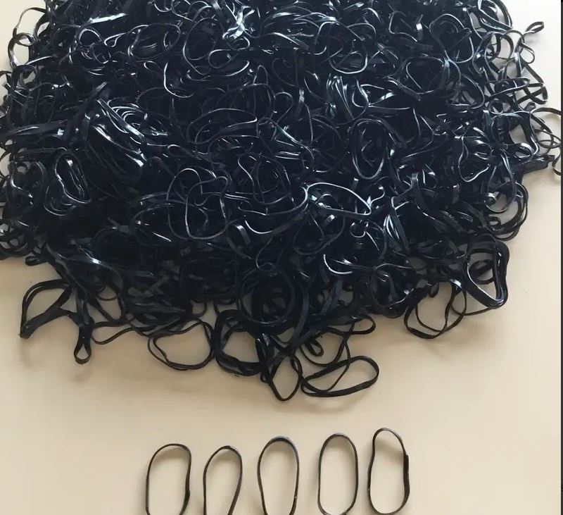 Horse Plaiting Bands / Elastics - thin bands - 2000 pieces