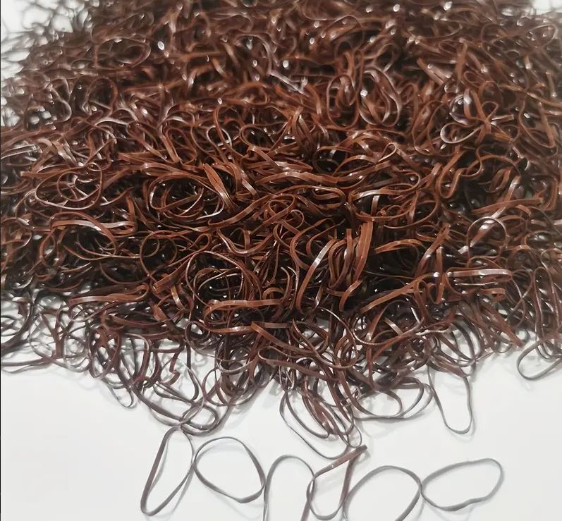 Horse Plaiting Bands / Elastics - thin bands - 1000 pieces