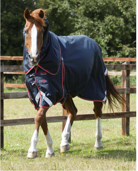 Premier Equine Buster 50g Waterproof Turnout Rug with Sung-fit Neck Cover