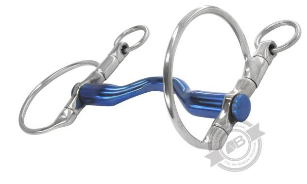 Bombers DC Dressage Titanium Happy Tongue Swivel