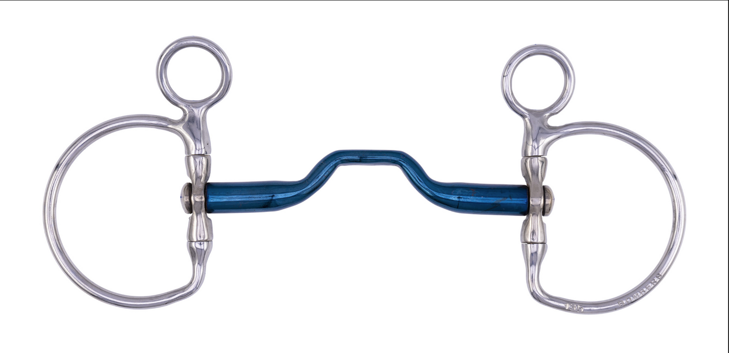 Bombers Drop Cheek Lite (Baucher / Hanging cheek) Bomber Blue Swivel