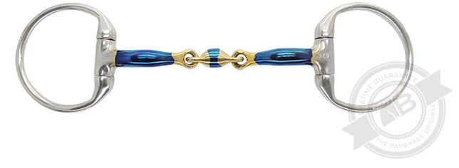 Bombers Eggbutt Elliptical snaffle bit