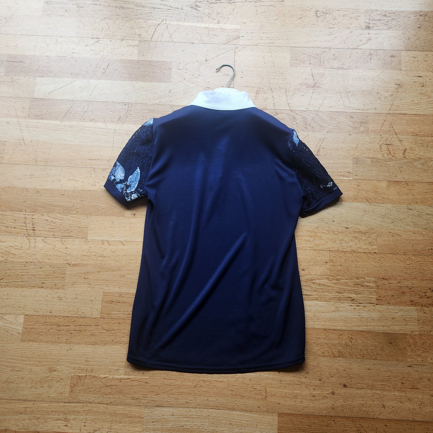 Ridir show shirt, size M, navy, pre-loved