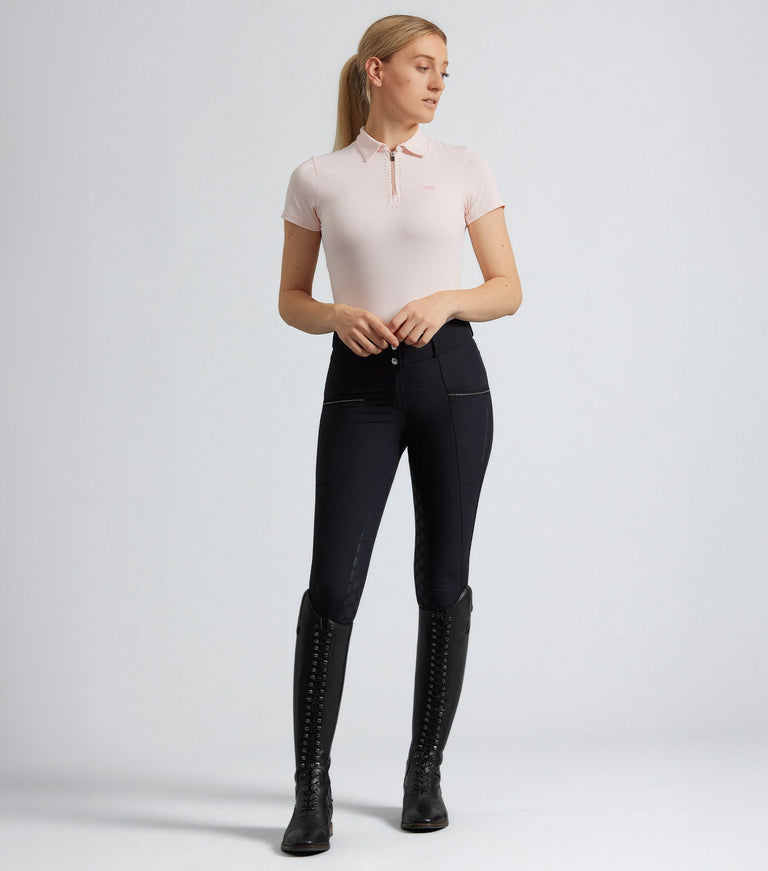 Premier Equine Ofena Ladies Gel Full Seat Riding Breeches (white, navy or black)