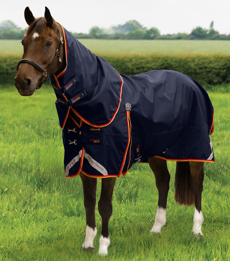 Premier Equine Buster Zero 0g Waterproof Rug with Classic Neck Cover
