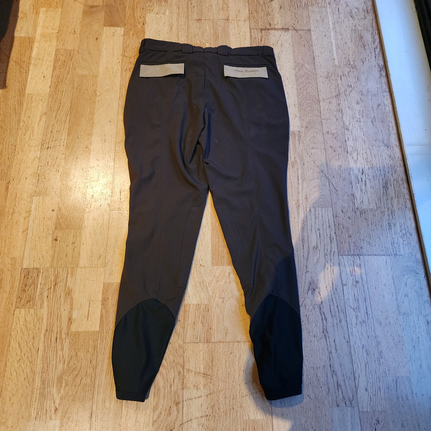 Sarm Hippique mens brown breeches size UK 30. Pre-loved