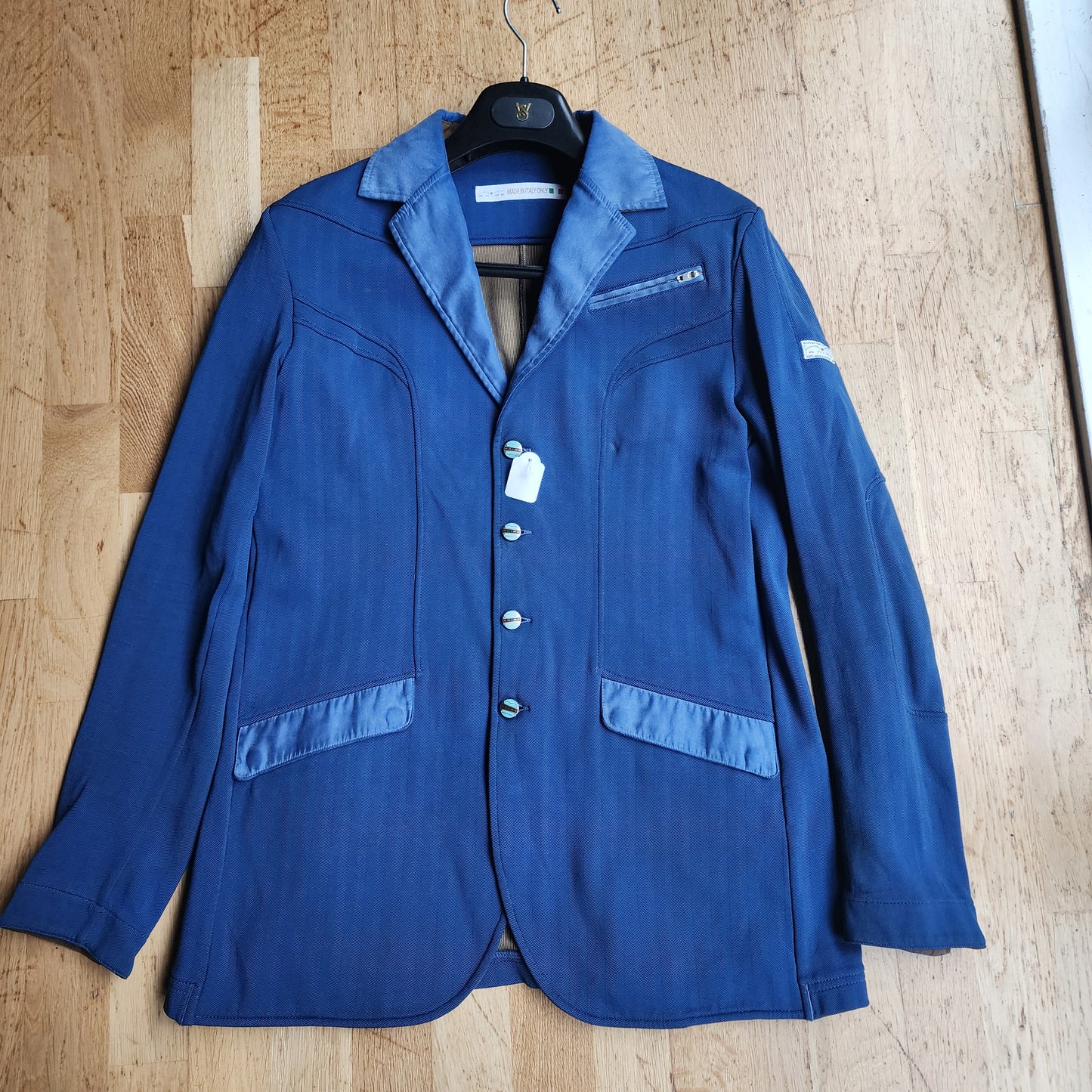 Animo mens blue show jacket (size 48), men's M