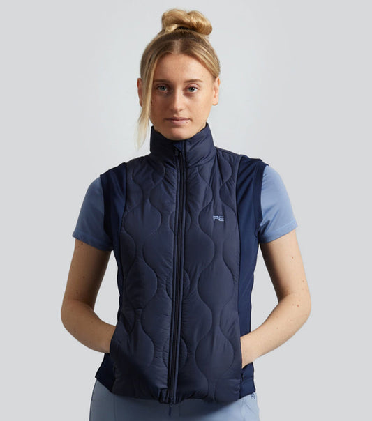 Premier Equine Campani Womens Quilted Riding Vest / Gilet