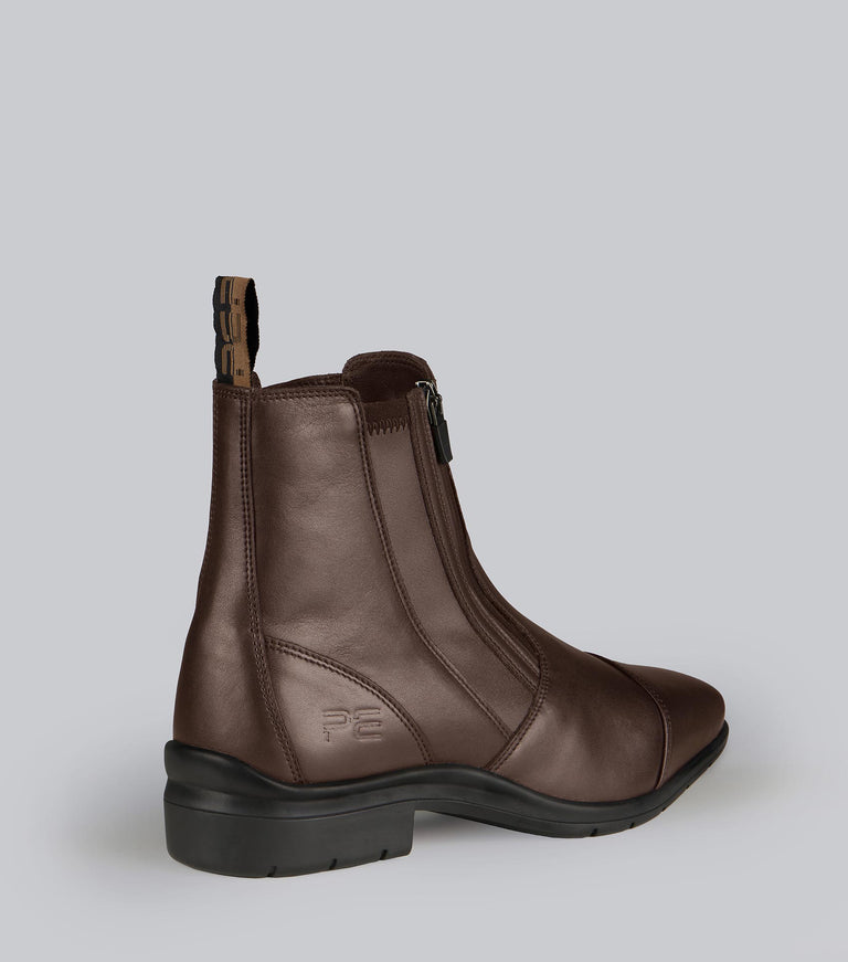 Premier Equine Taro Waterproof Leather Paddock Boot Brown