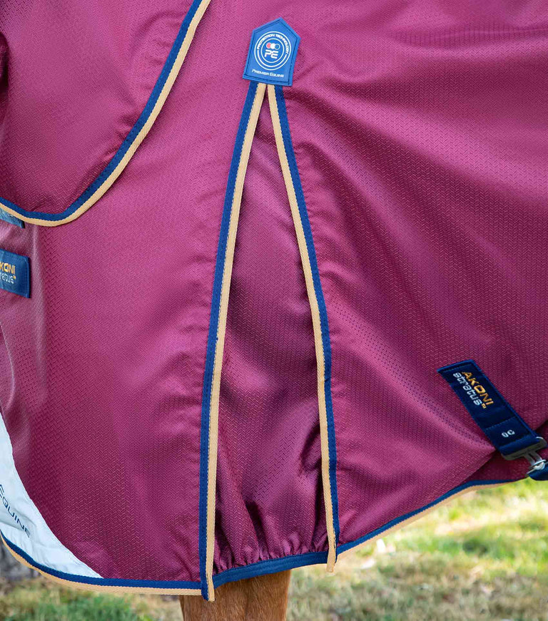 Premier Equine Akoni 0g Turnout Rug with Classic Detachable Neck Cover