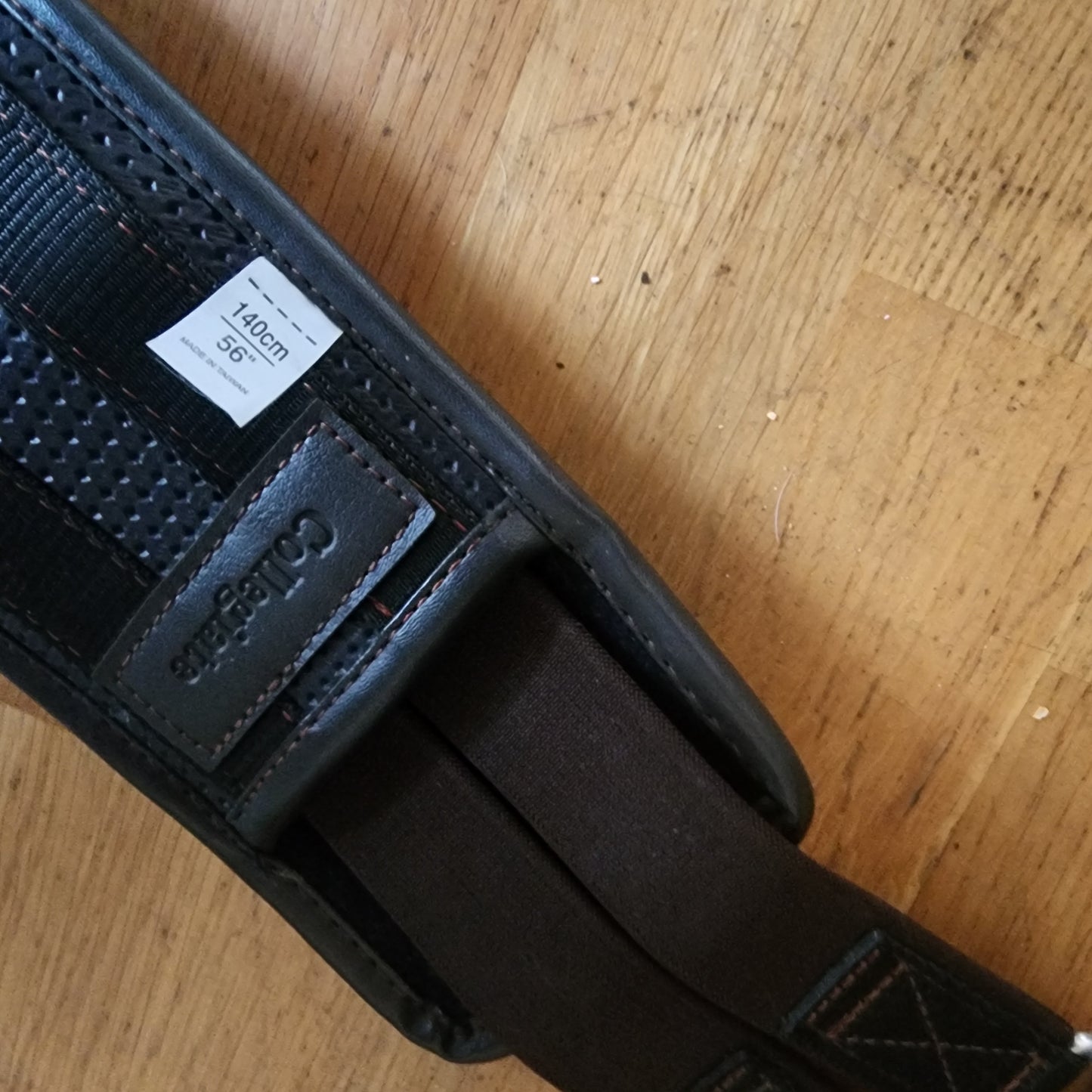Collegiate brown stud guard girth 140cm (56"). Pre loved