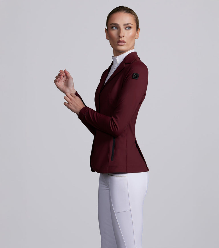 Premier Equine Evinco Ladies Competition Jacket (Wine)