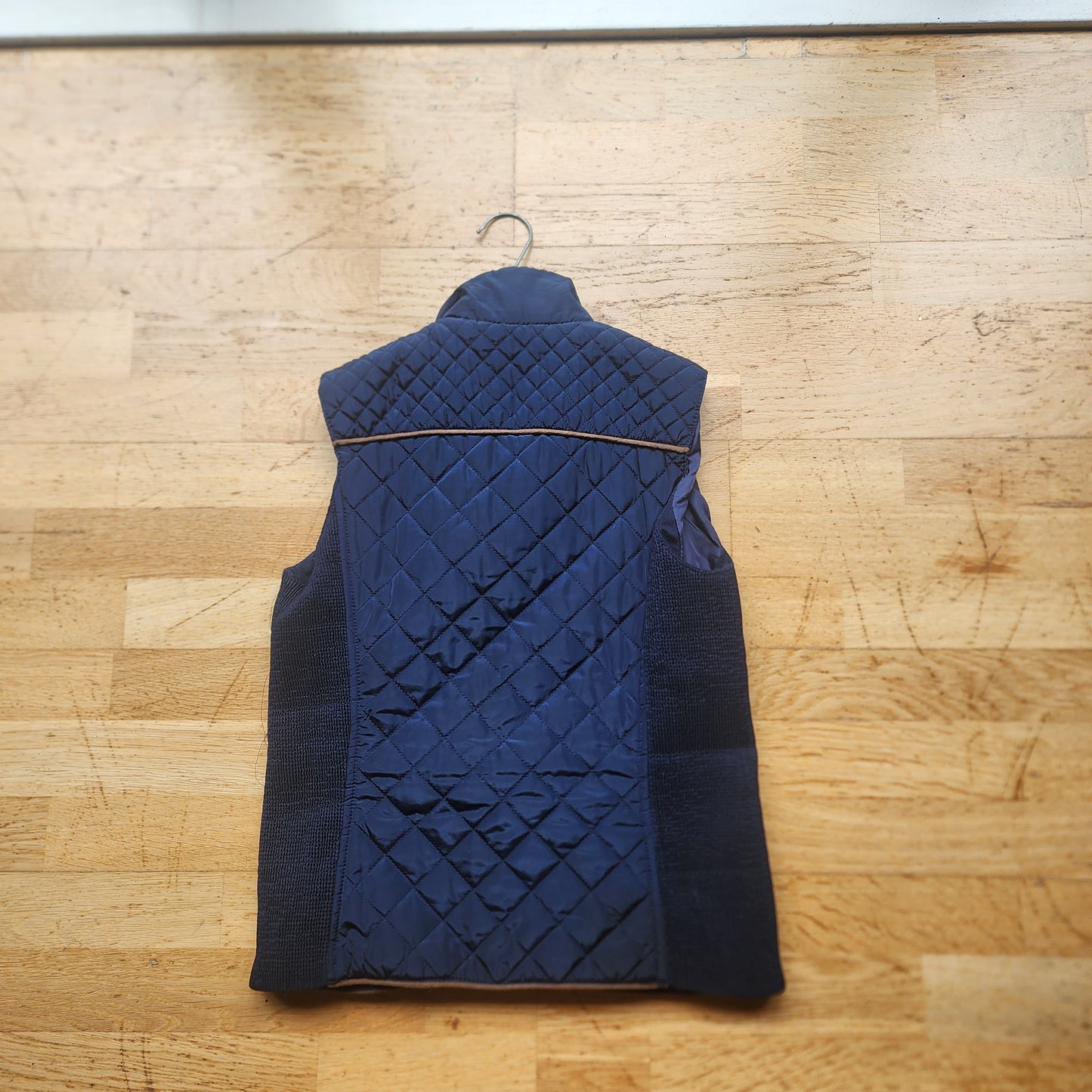HV Polo riding vest, ladies size XS, navy, pre-loved