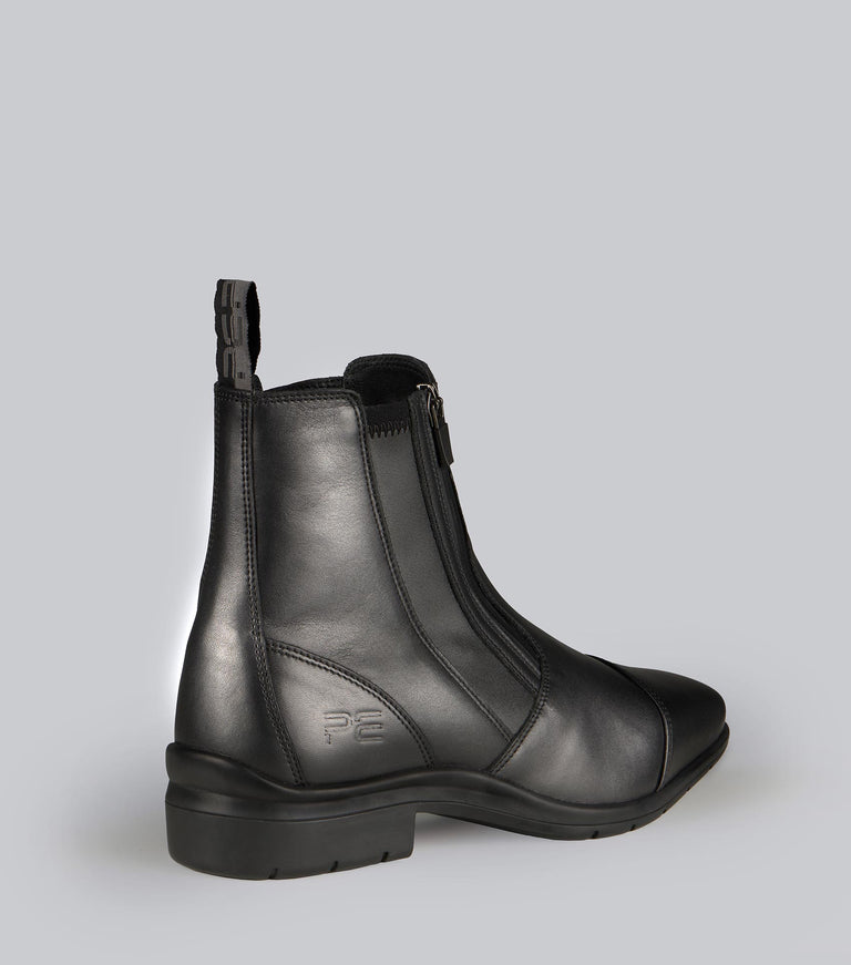 Premier equine Taro Waterproof Leather Paddock Boot Black