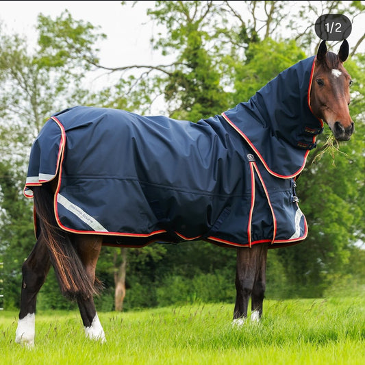 Premier Equine Buster Zero 0g Waterproof Rug with Classic Neck Cover