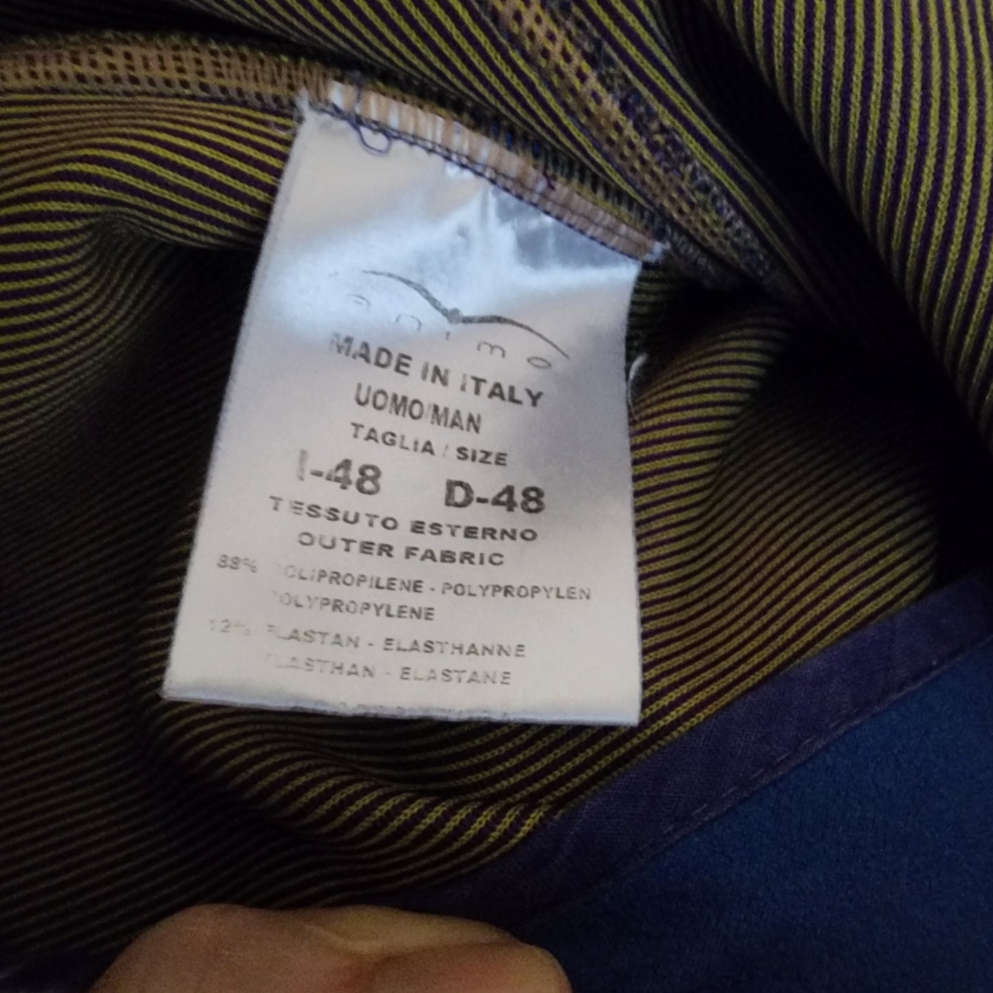 Animo mens blue show jacket (size 48), men's M