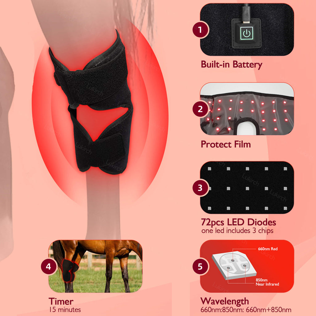 Equine Therapy Systems Infrared Hock Wrap